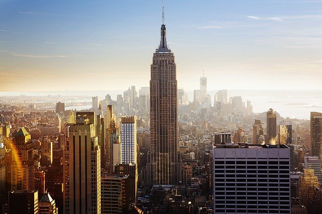 Picture of the empire state building